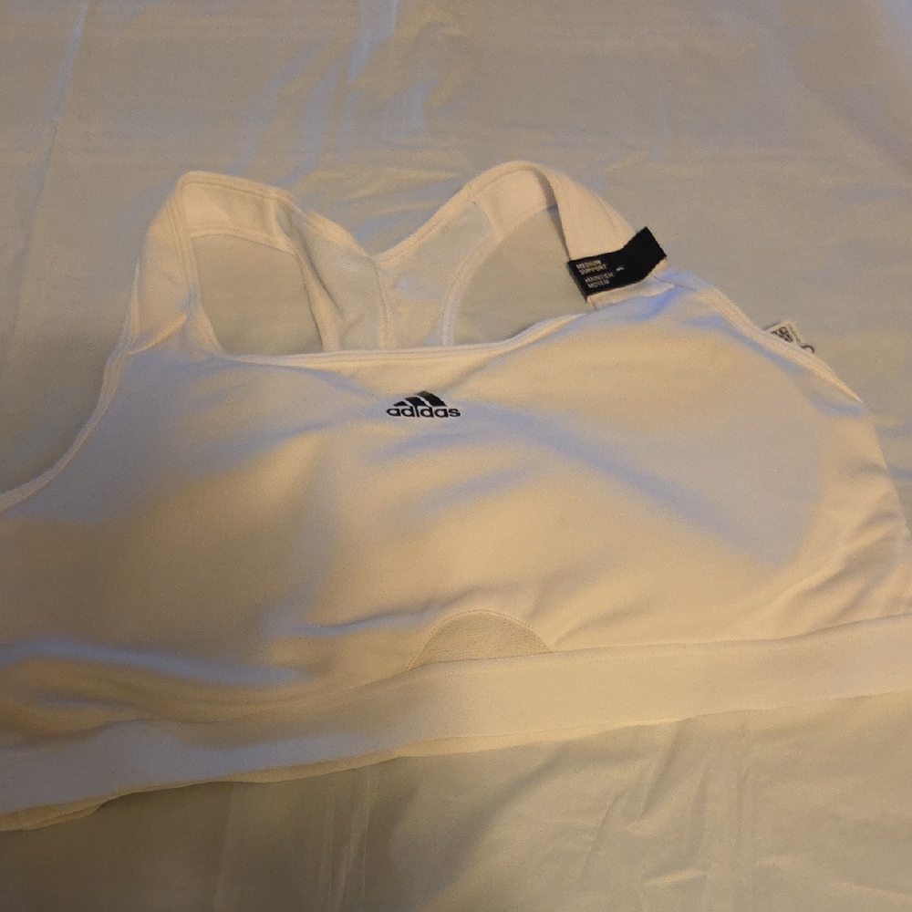 Adidas Women's Classic White Sports Bra